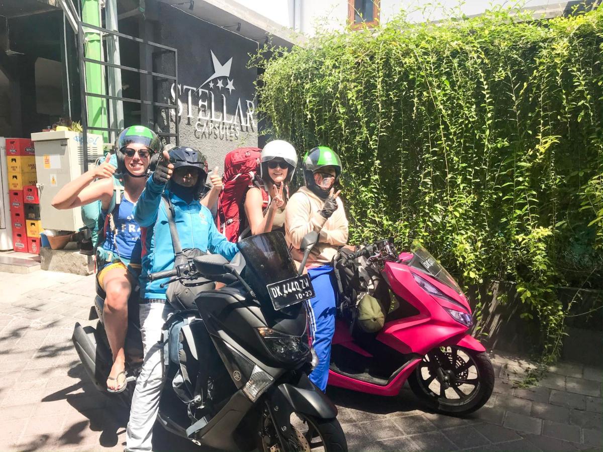 Stellar Capsules Hostel Σεμινιάκ Εξωτερικό φωτογραφία Ojek online in Jakarta